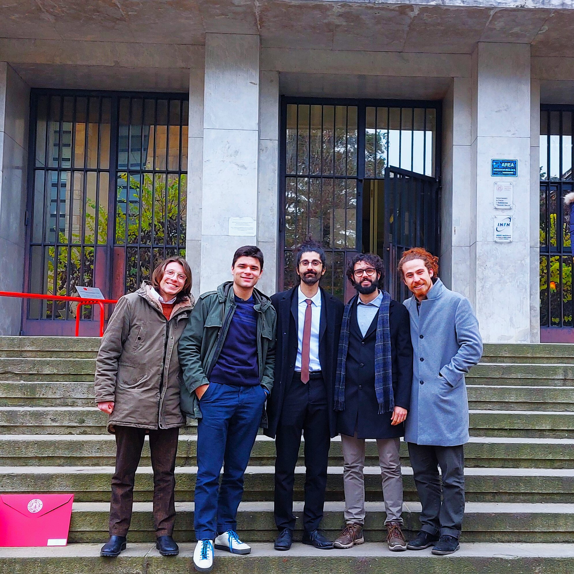 Graduation portrait from the University of Padova